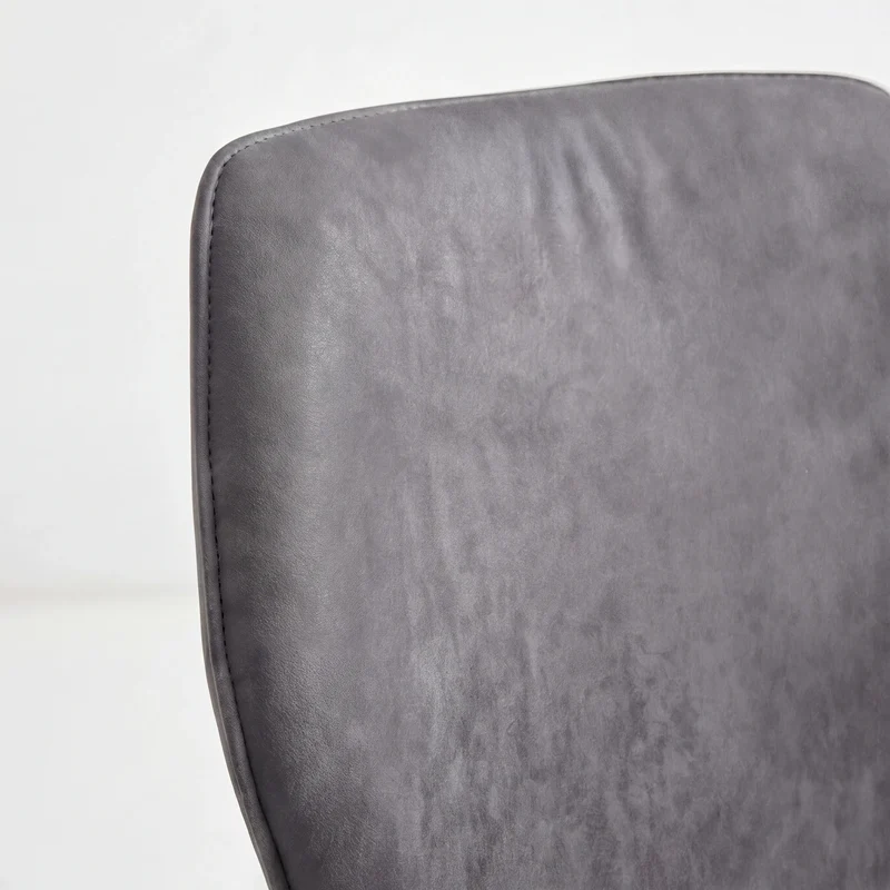 Design-Stuhl, aus Microfaser Aberdeen stone