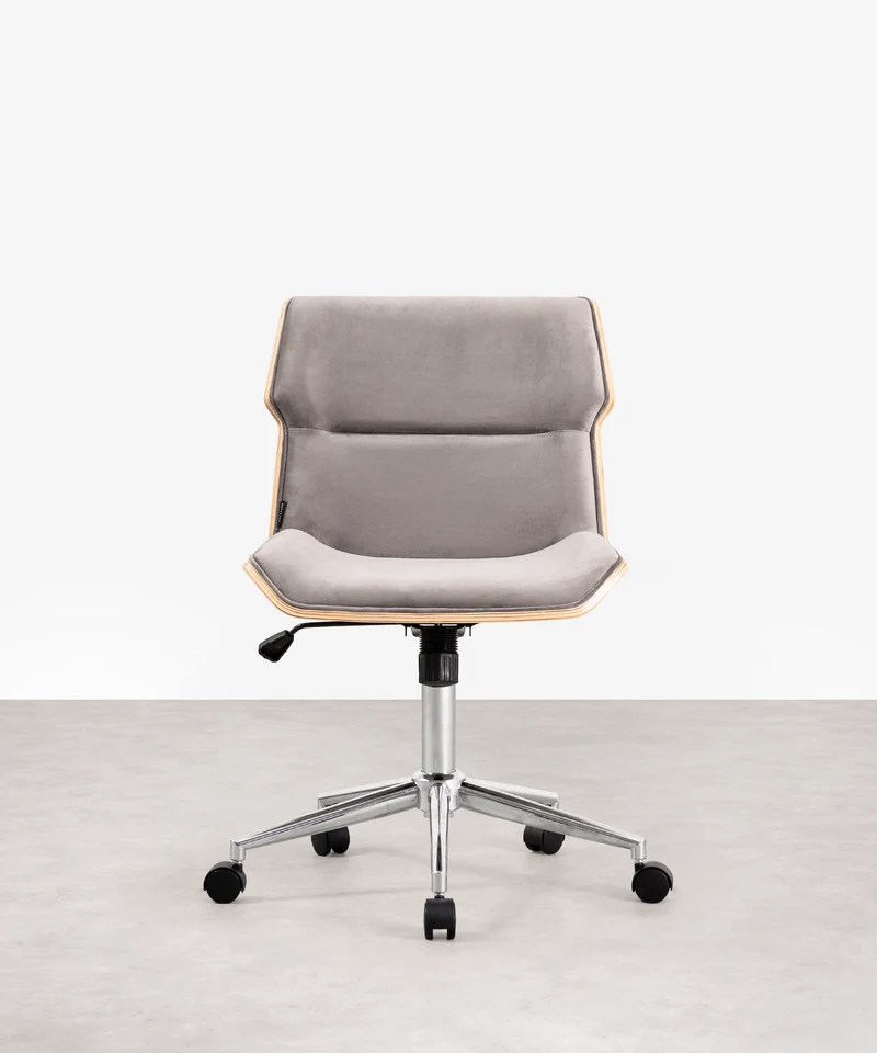 Silla de Escritorio de Tela y Madera Lenox