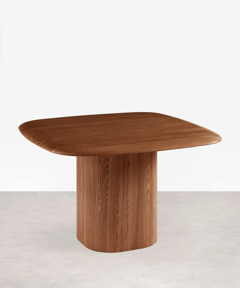 Mesa de Comedor Cuadrada en Madera Amaro