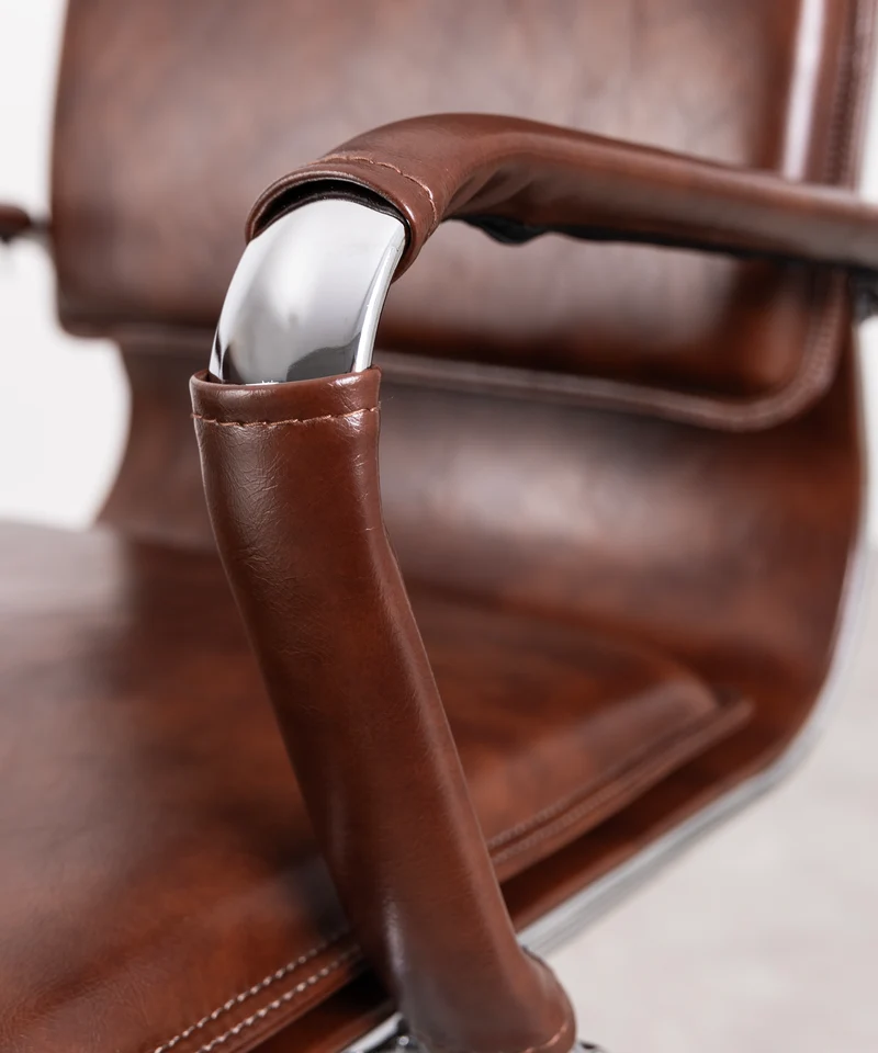 Silla de Oficina en Polipiel High Base Dallas