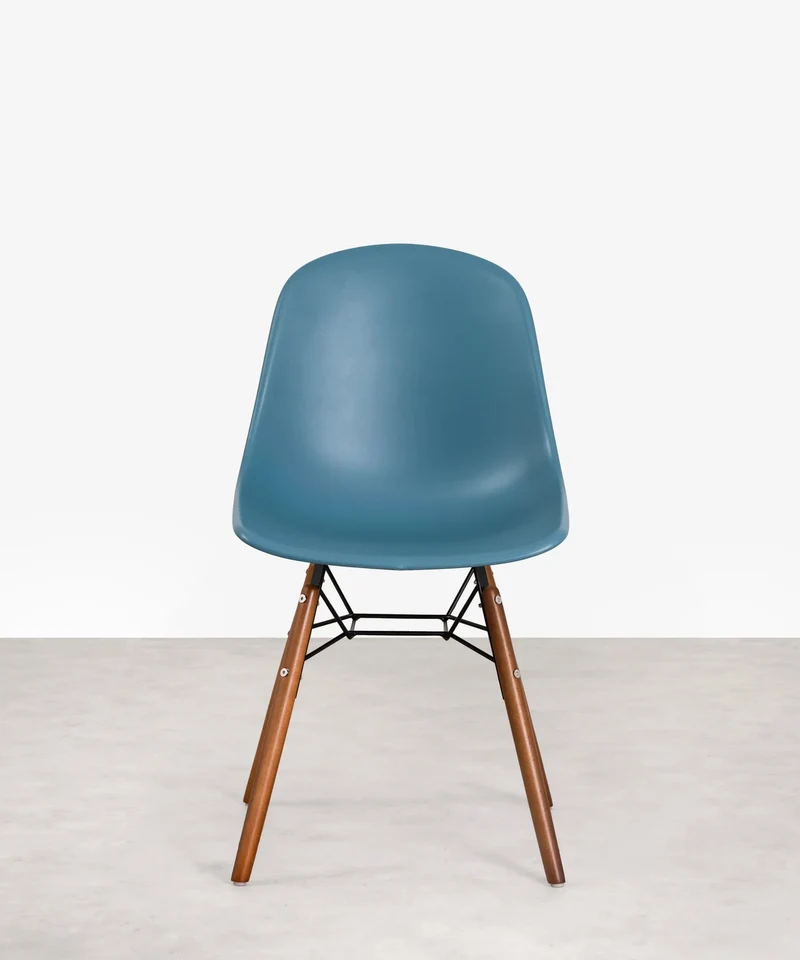 Silla de Polipropileno y Madera Elon