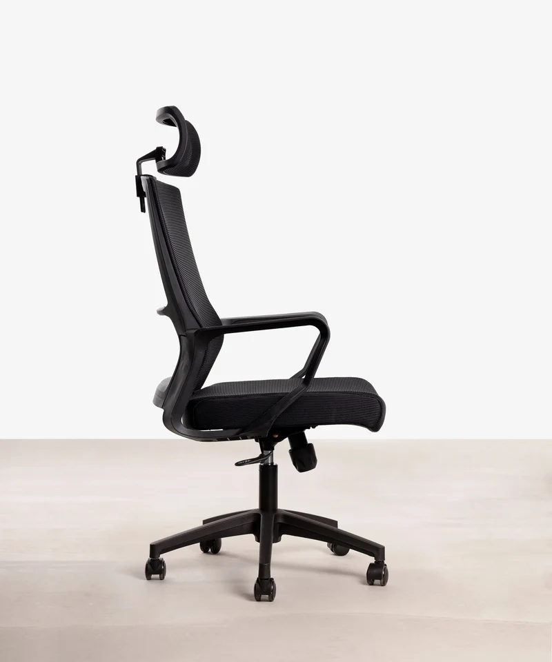Silla Oficina Ergonómica de Nylon y Polipropileno Zenith