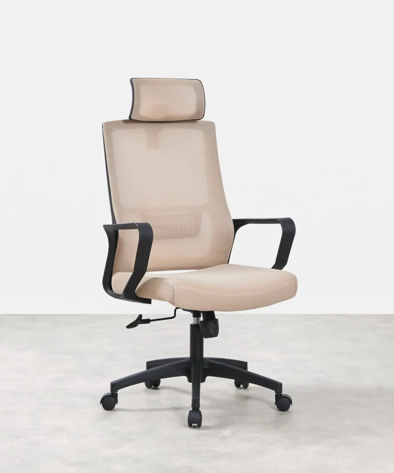Silla Oficina Ergonómica de Nylon y Polipropileno Zenith