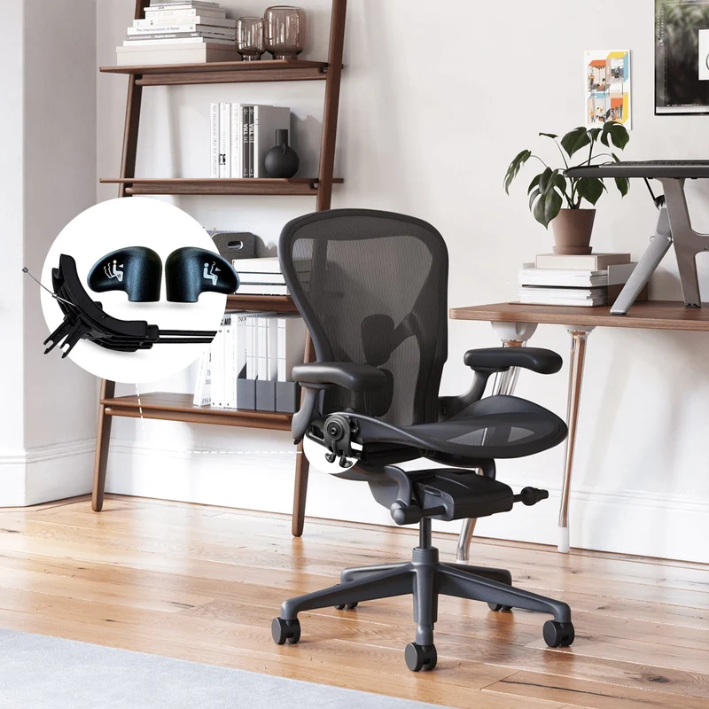 Tilt Limiter and Knobs for Herman Miller Aeron Classic (V1) Chairs by OLS