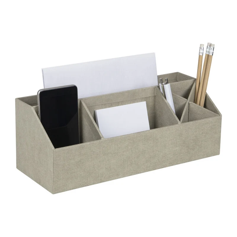 ELISA Schreibtisch Organizer - Linnen Canvas