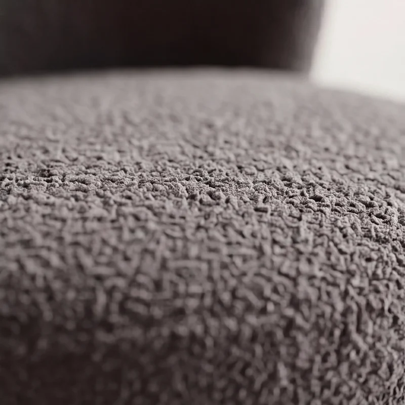 Thekenstuhl, Orbit, stone Pres Bouclé (anthrazit)