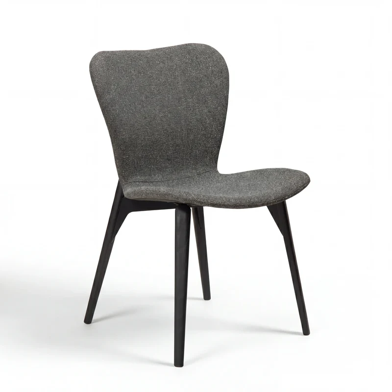 Stuhl, pebble grau bouclé