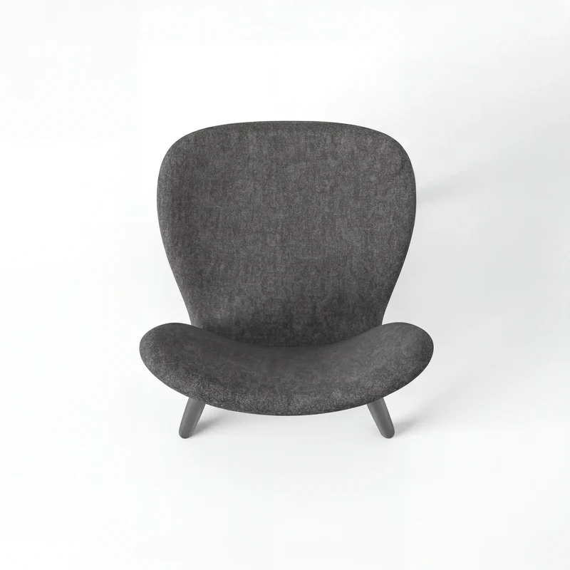 Stuhl, pebble grau bouclé