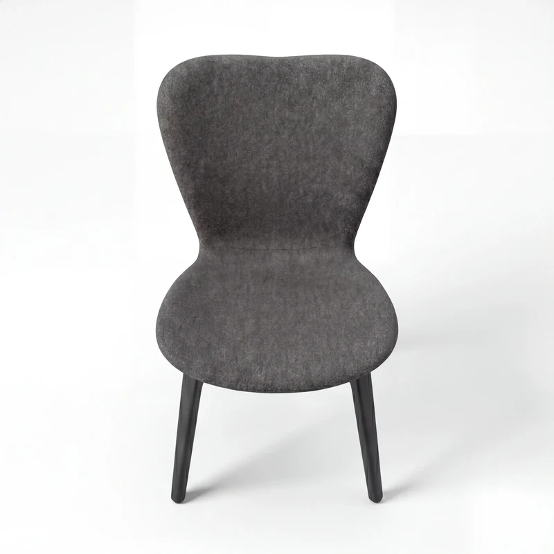 Stuhl, pebble grau bouclé
