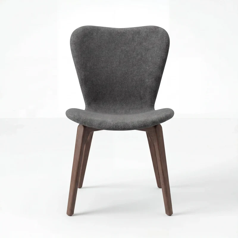 Stuhl, pebble grau bouclé
