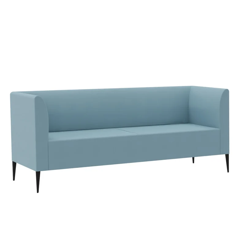 SMV Couzy Lounge-Sofa 3er | Loungesofa Brandschutzzertifiziert | schwer entflammbar nach DIN 66084 p-a / B1