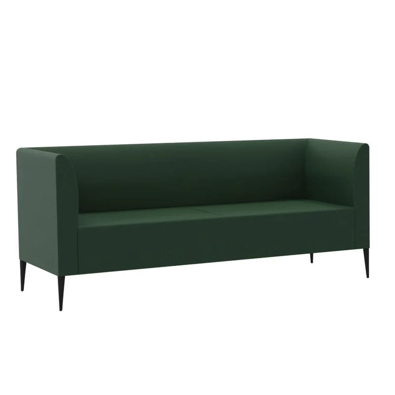 SMV Couzy Lounge-Sofa 3er | Loungesofa Brandschutzzertifiziert | schwer entflammbar nach DIN 66084 p-a / B1