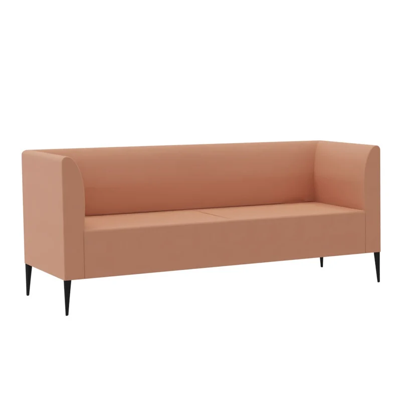 SMV Couzy Lounge-Sofa 3er | Loungesofa Brandschutzzertifiziert | schwer entflammbar nach DIN 66084 p-a / B1