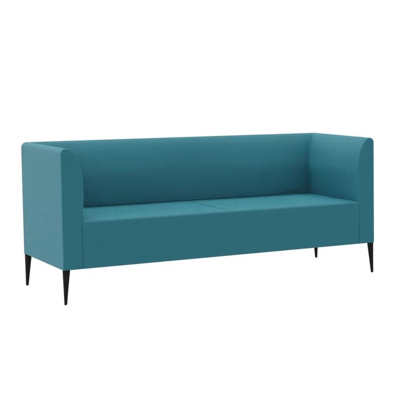 SMV Couzy Lounge-Sofa 3er | Loungesofa Brandschutzzertifiziert | schwer entflammbar nach DIN 66084 p-a / B1