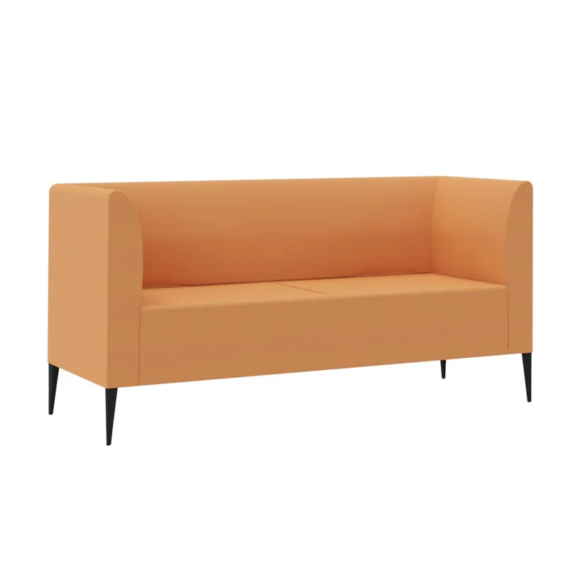 SMV Couzy Lounge-Sofa 2er | Loungesofa Brandschutzzertifiziert | schwer entflammbar nach DIN 66084 p-a / B1