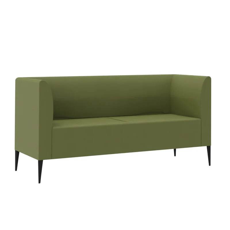 SMV Couzy Lounge-Sofa 2er | Loungesofa Brandschutzzertifiziert | schwer entflammbar nach DIN 66084 p-a / B1