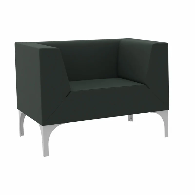 SMV Paralles Lounge-Sofa 1er | Lounge-Sessel Brandschutzzertifiziert | schwer entflammbar nach DIN 66084 p-a / B1
