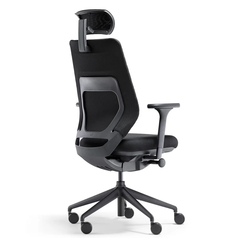 FM asiento Supersoft Bürostuhl - mit Kopfstütze