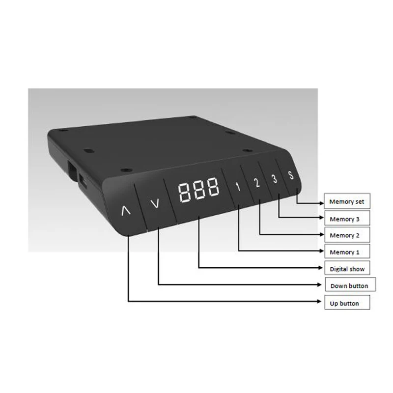 YOS T5 Höhenverstellbares Schreibtisch Gestell | Tischgestell | bis 129,5 cm | 3 Farben