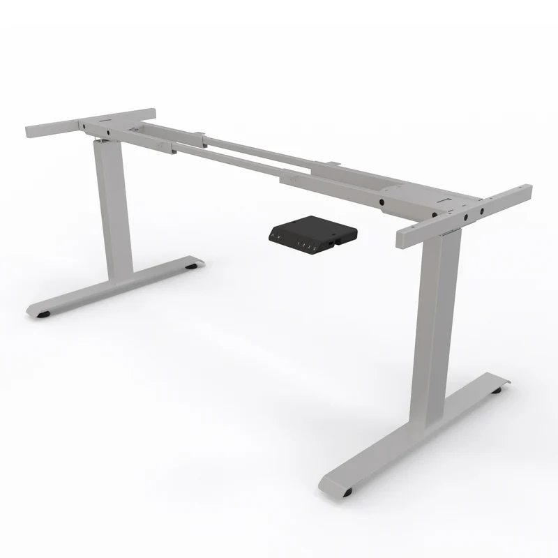 YOS T5 Höhenverstellbares Schreibtisch Gestell | Tischgestell | bis 129,5 cm | 3 Farben