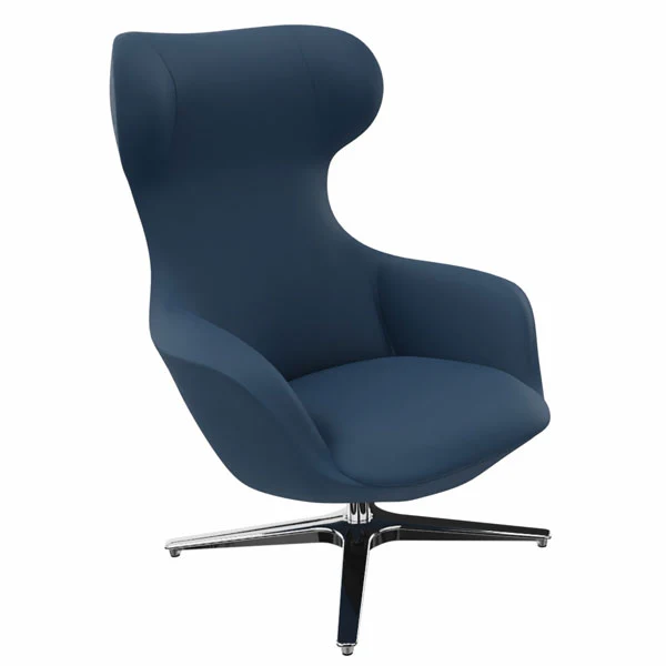 SMV Rook Loungesessel | Sessel Brandschutzzertifiziert | schwer entflammbar nach DIN 66084 p-a / B1