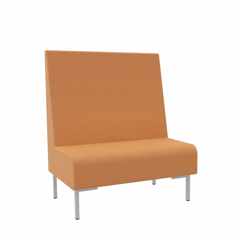 SMV Juke Box Sitzbank | Sitzhöhe 460 mm | Kantinen Sitzbank | Brandschutzzertifiziert | schwer entflammbar nach DIN 66084 p-a | B1