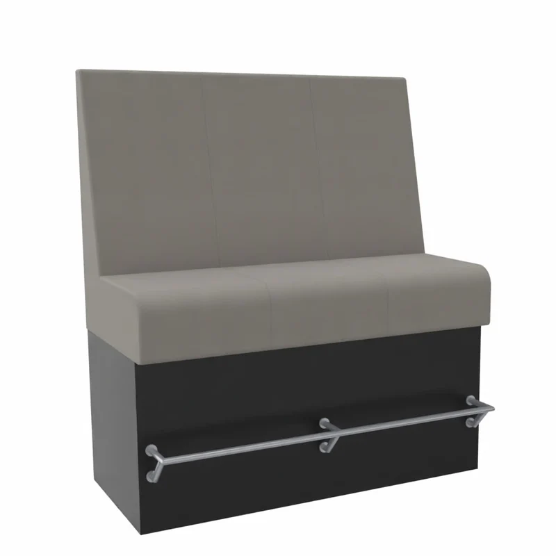 SMV Juke Box Sitzbank | Gastronmie Sitzbank | Kantinen Sitzbank | Brandschutzzertifiziert | schwer entflammbar nach DIN 66084 p-a | B1