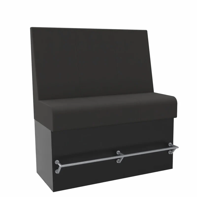 SMV Juke Box Sitzbank | Gastronmie Sitzbank | Kantinen Sitzbank | Brandschutzzertifiziert | schwer entflammbar nach DIN 66084 p-a | B1