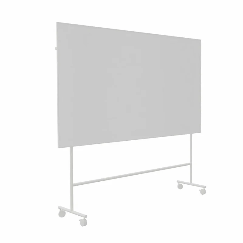 LINTEX ONE Mobile | Mobiles Keramik Whiteboard | schwarzes - weißes Gestell | 3 Größen