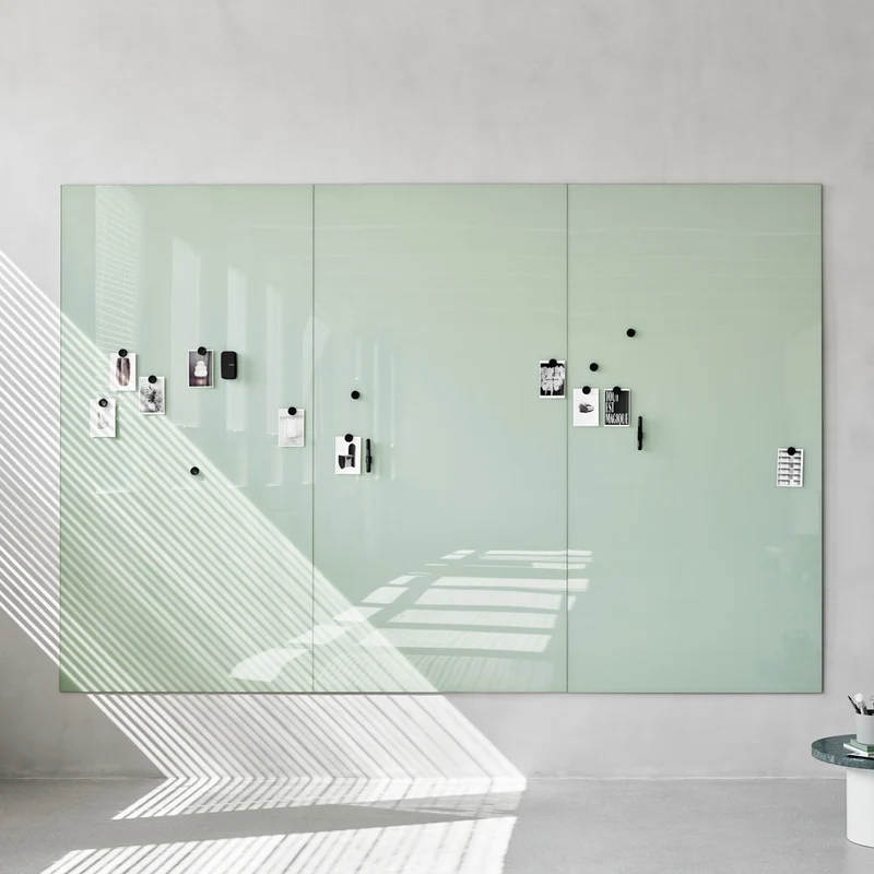 LINTEX Mood Spaces | Glas Whiteboard | Magnetische Schreibtafel | 24 Farben