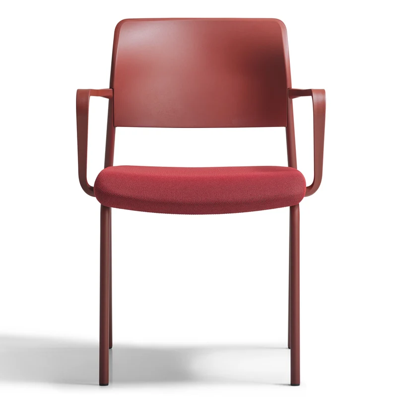 FM Asiento Besucherstuhl | Wartezimmerstuhl | Stapelstuhl 4-Fuß