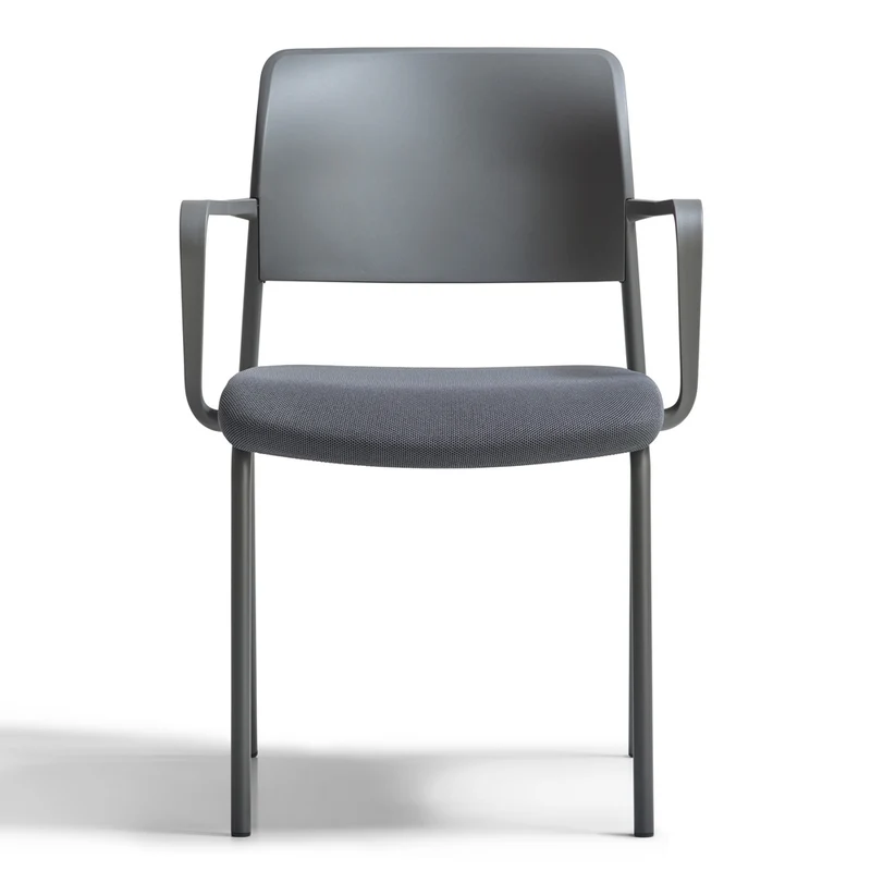 FM Asiento Besucherstuhl | Wartezimmerstuhl | Stapelstuhl 4-Fuß