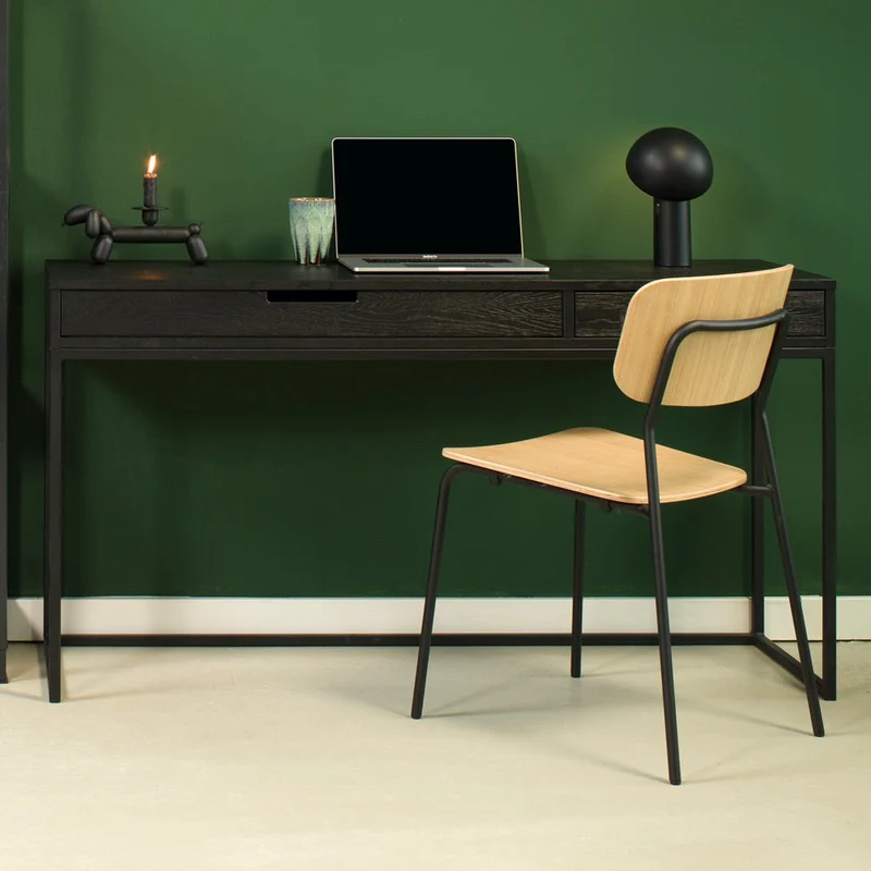 Stapelstuhl | Designerstuhl | Besucherstuhl | Holzschale Eiche hell