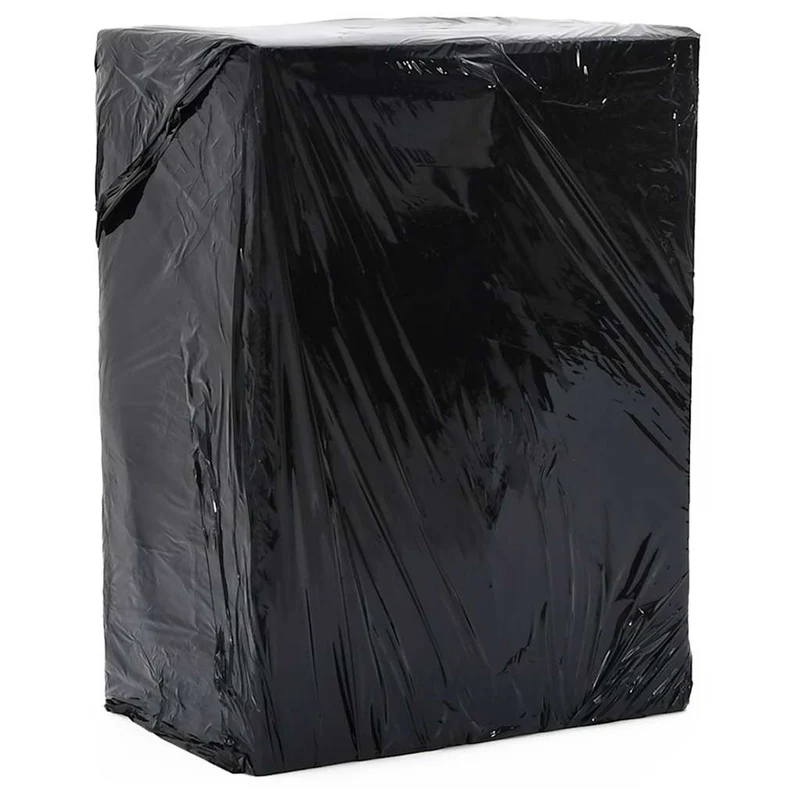 Película extensível 2 unid preto 20 μm 50 cm x 300 m