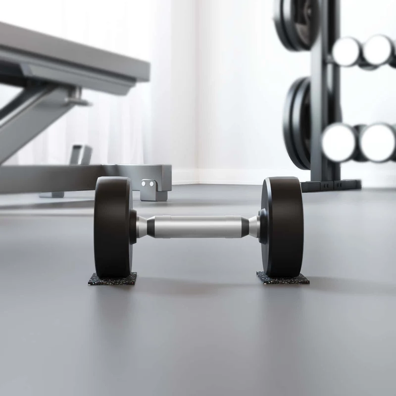 Rolo de Granulado de Borracha Preto 500 x 10 x 0,3 cm Borracha