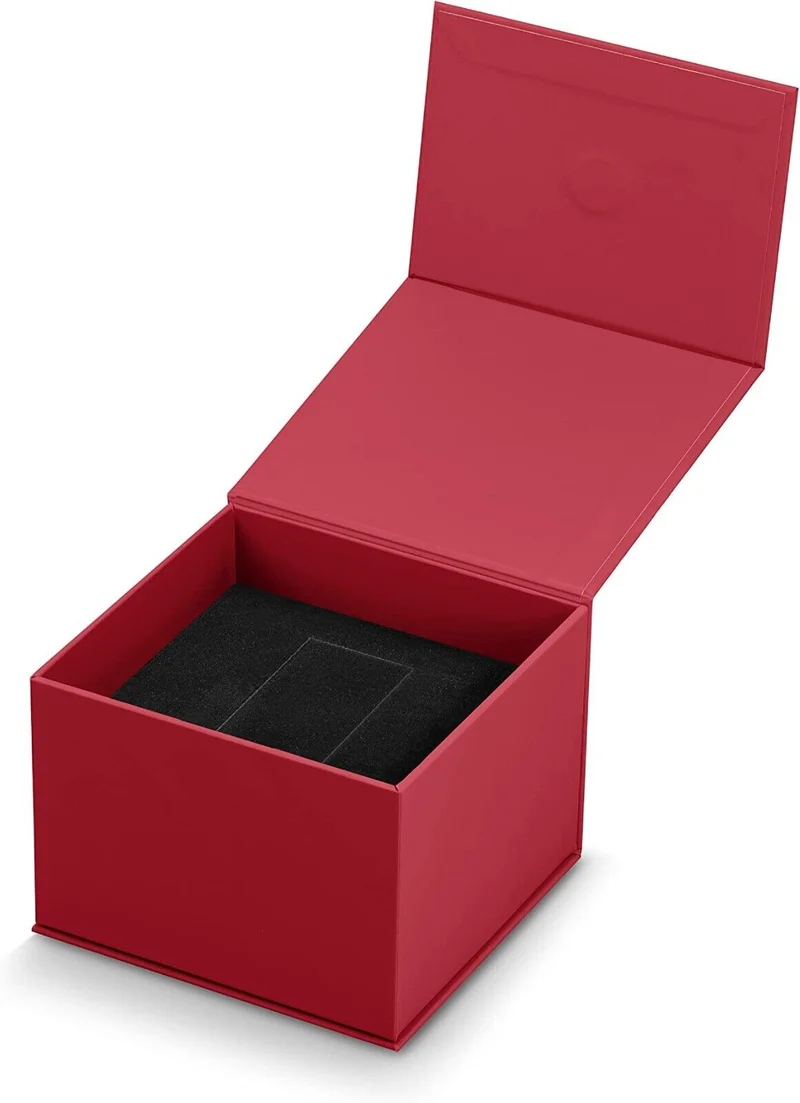 HUGO Analog Herren Armbanduhr Quarz mit Schwarzes Edelstahl schwarz Quarz-Uhrwer
