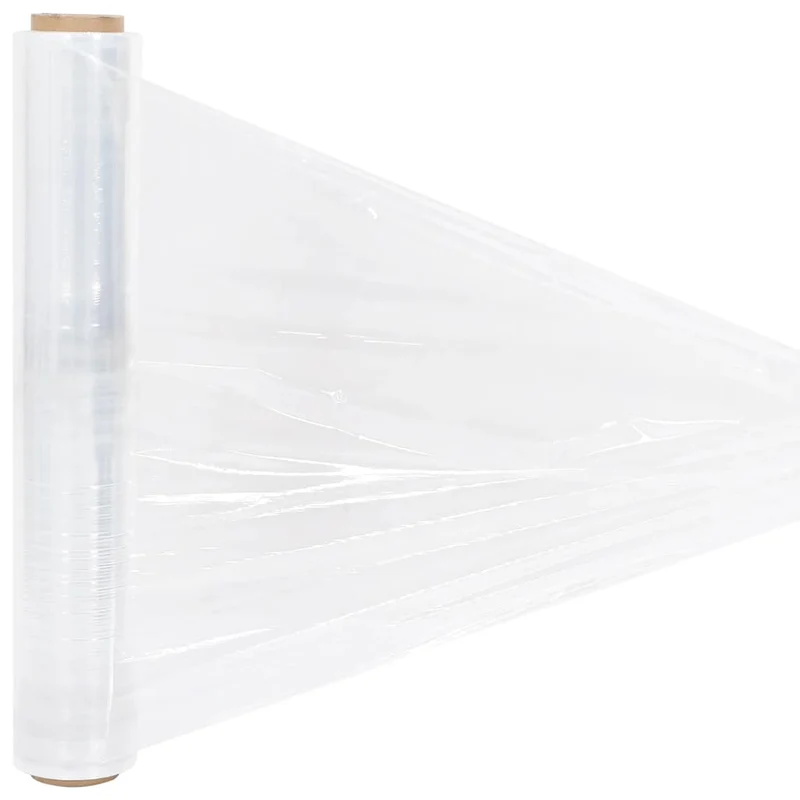 Película extensível 2 unid transparente 20 μm 50 cm x 300 m