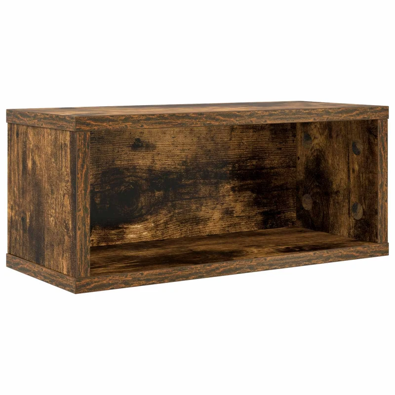 Suporte para CDs Carvalho Fumado 40 x 17 x 17 cm