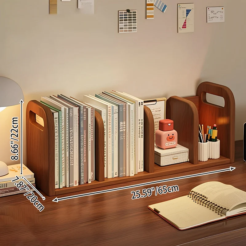 Modern Minimalist Melamine-faced MDF Curved Rectangular Desktop Storage Shelf 2/4-Shelves For Living Room