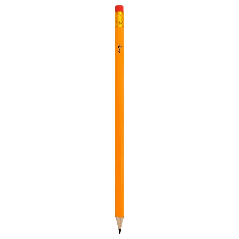 Lápis HB Ø 0,7 x 18,5 cm Amarelo Madeira Sólida de Álamo