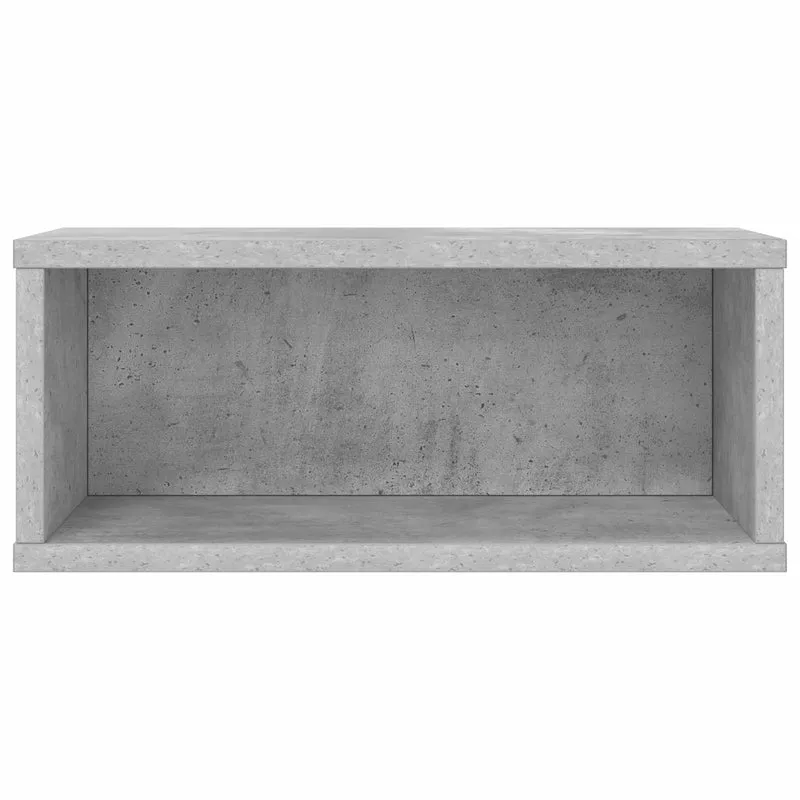 Suporte para CDs Cinzento Cimento 40 x 17 x 17 cm