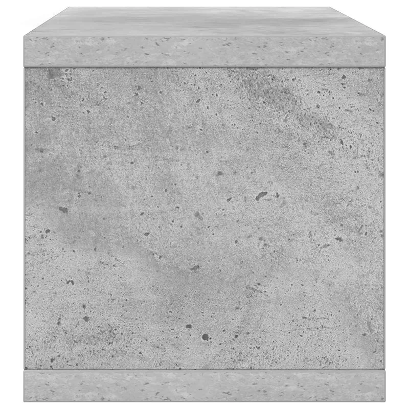 Suporte para CDs Cinzento Cimento 40 x 17 x 17 cm