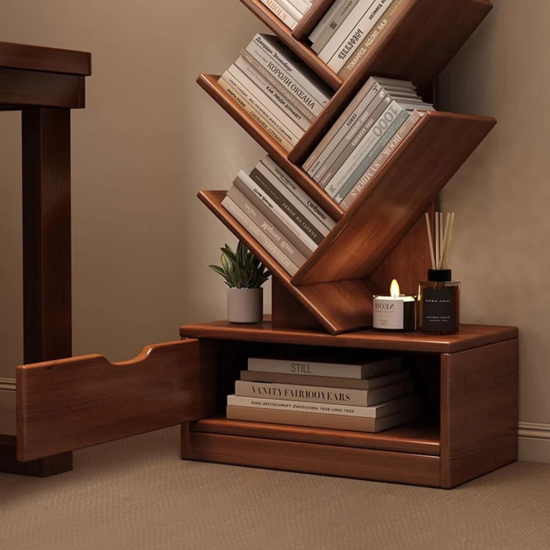 Contemporary Creative Rectangular Eco-Friendly Board 6/8/10/12 Tier Bookshelves For Home Office