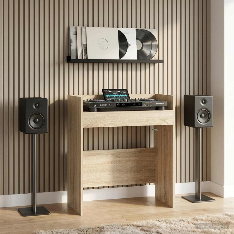 Mesa de DJ Carvalho Sonoma 62 x 45 x 102 cm
