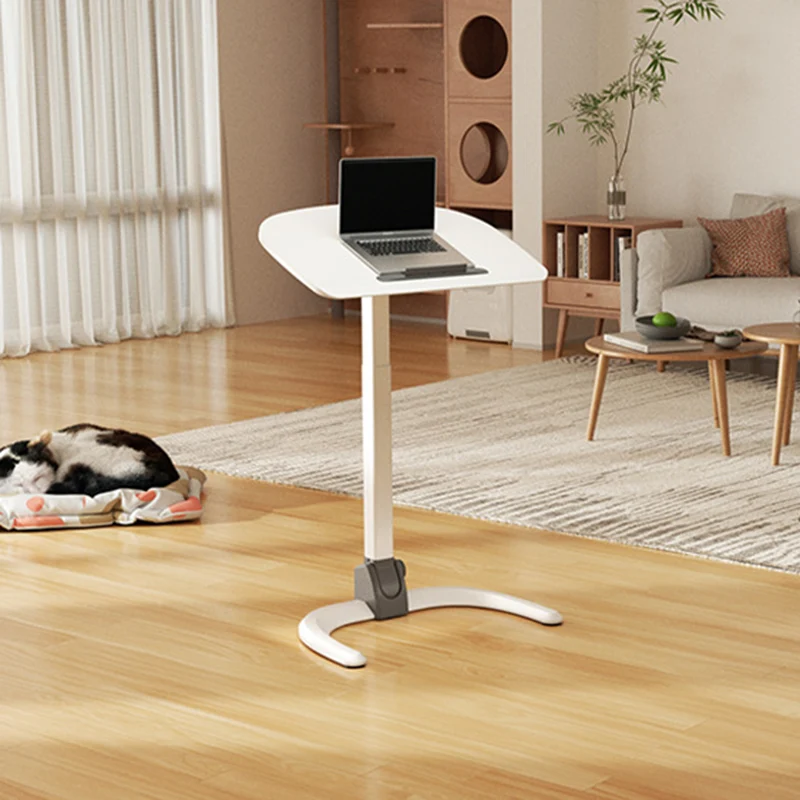 Modern Simplicity Plate Hardware Rectangular Foldable Liftable Mobile Desks For Home Office