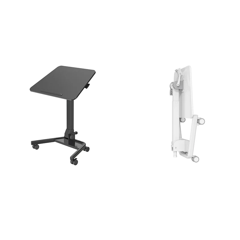 Modern Simplicity Plate Hardware Rectangular Foldable Liftable Mobile Desks For Home Office