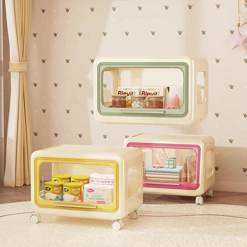 Contemporary Creative PET Slanted Rectangular Storage Cabinet 1-Cabinet For Living Room