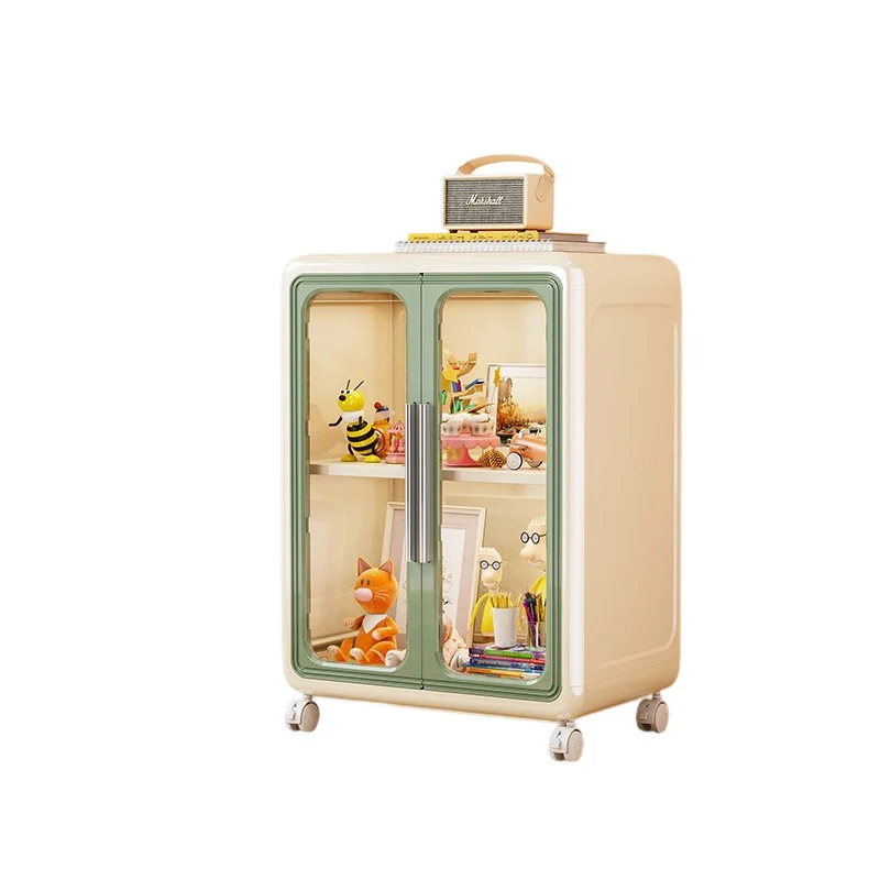 Contemporary Creative PET Slanted Rectangular Storage Cabinet 1-Cabinet For Living Room