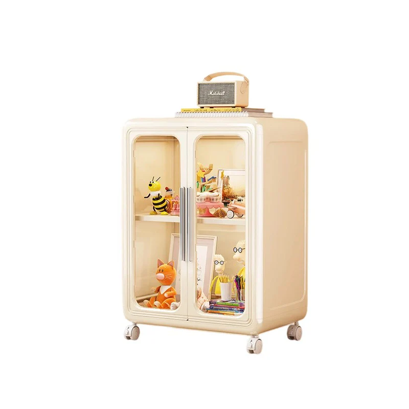 Contemporary Creative PET Slanted Rectangular Storage Cabinet 1-Cabinet For Living Room