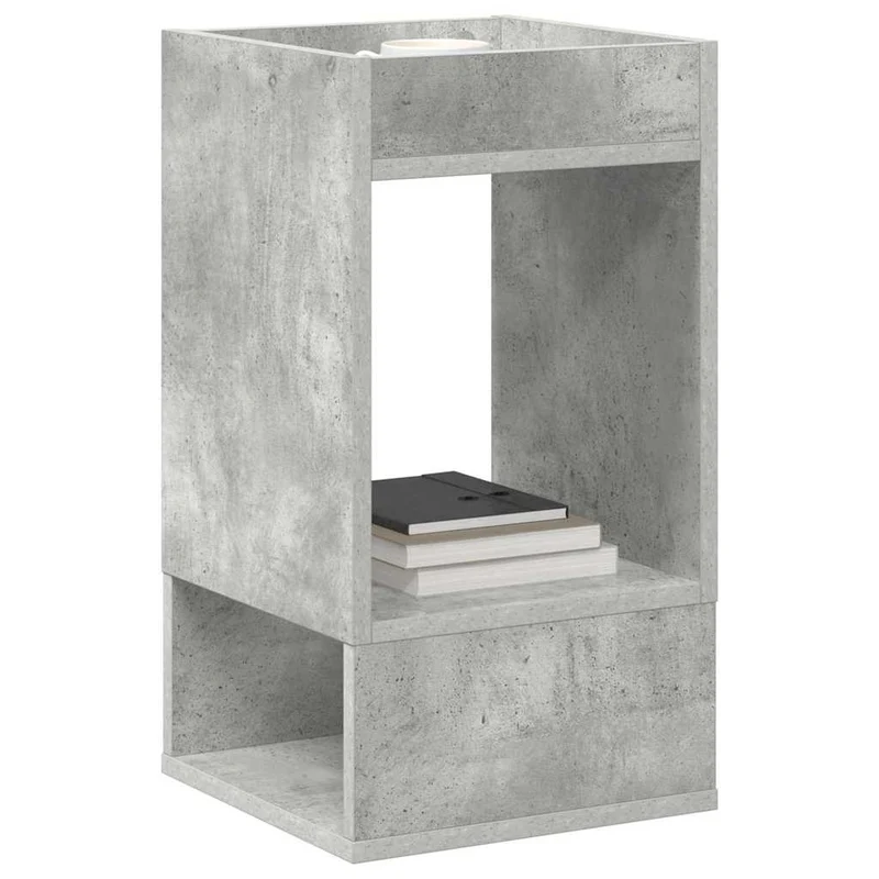 Mesa de apoio Cinzento 30 x 30 x 56 cm Derivados de Madeira